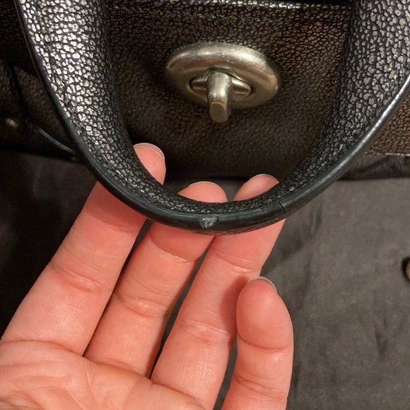 Coach metallic crossbody/clutch - Picture 10 of 13